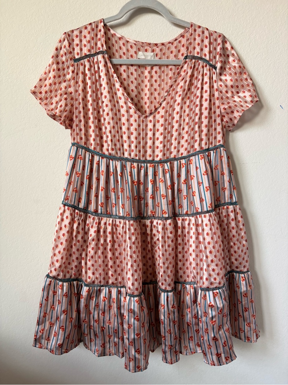Urban Outfitters Flowy Satin Dress size M - Picture 2 of 8